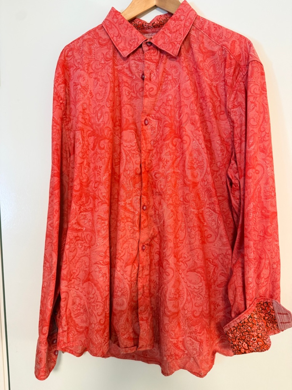 Robert Graham Paisley Long Sleeve Button-Up Shirt
